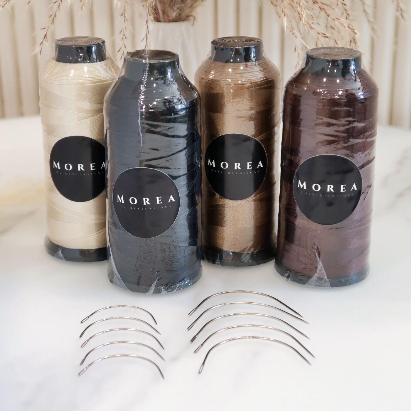 Faden-Nadel-Set für Genius Wefts mit 4 Tressenfäden und 2 Nadelsets