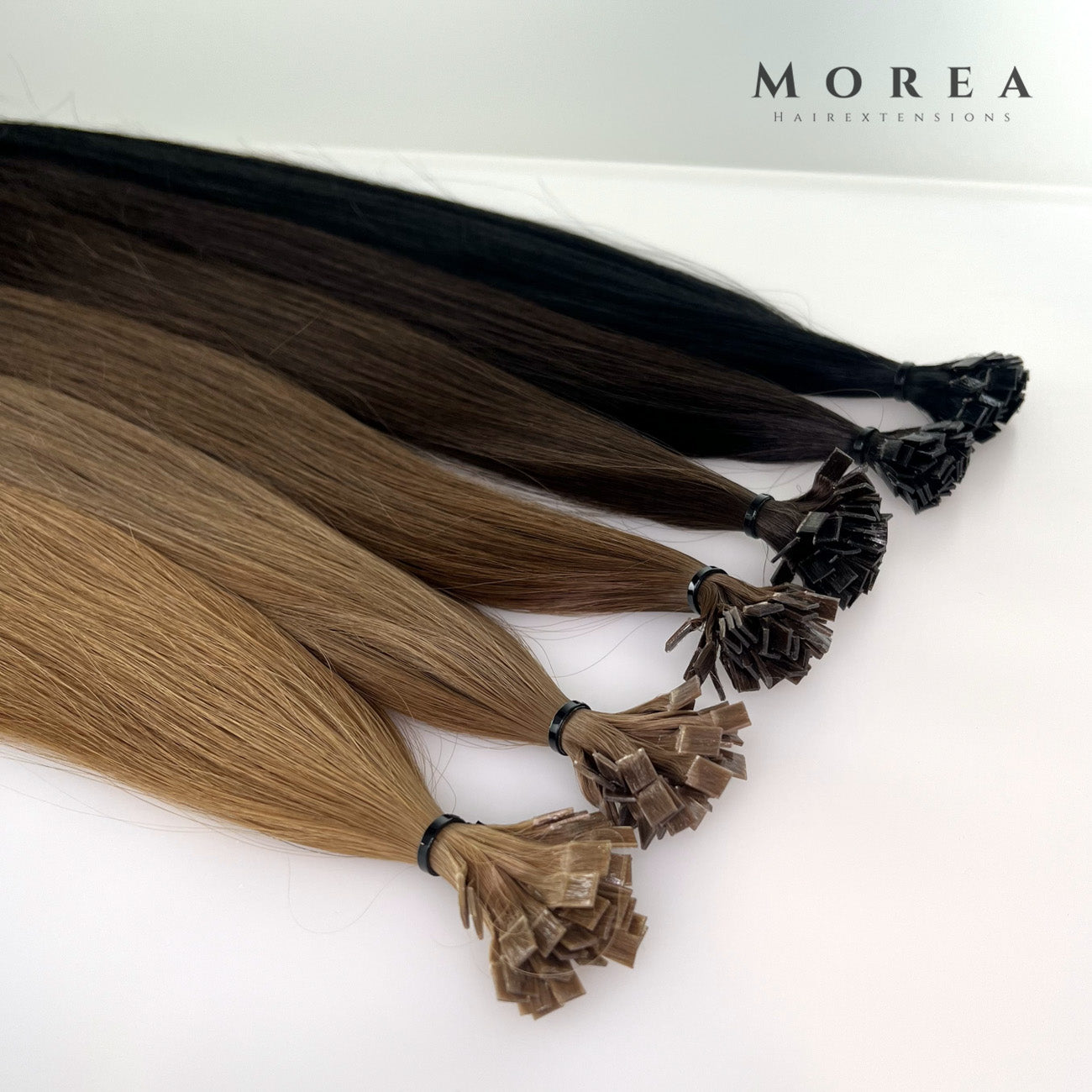 Keratin Bondings, 100 g – 70 cm Flat Tip | Slawisches Echthaar