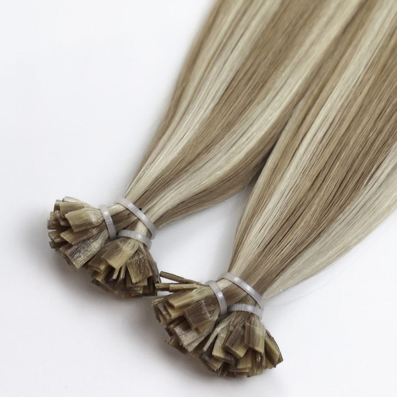 Keratin Bondings, 100 g – 70 cm Flat Tip | Slawisches Echthaar