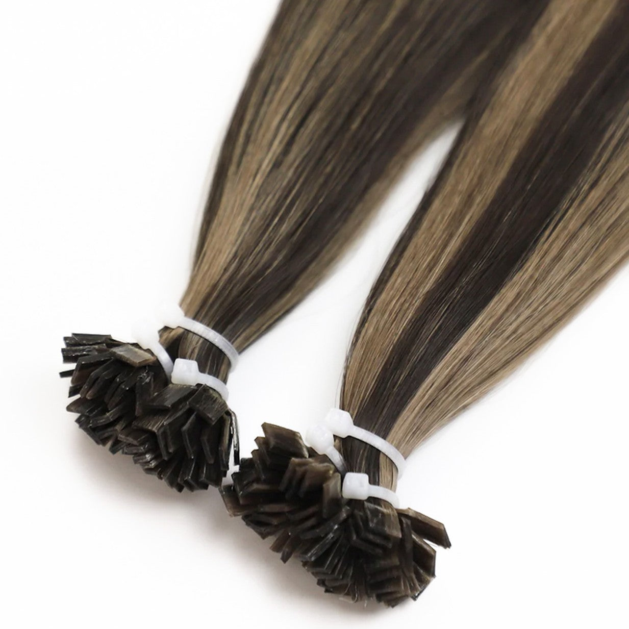 Keratin Bondings, 100 g – 70 cm Flat Tip | Slawisches Echthaar