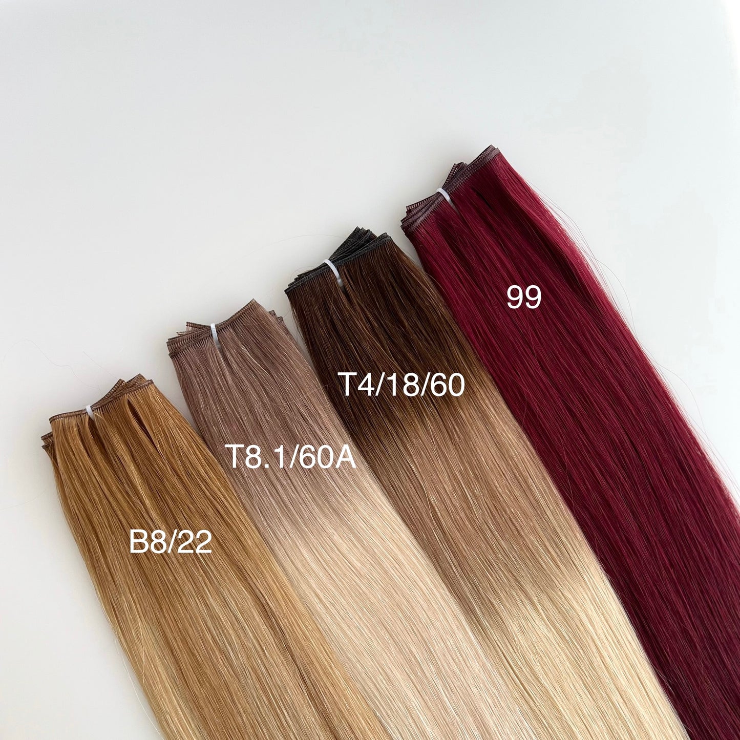 Genius Wefts Farbe 99J | 60cm | 120 g | Slawisches Echthaar