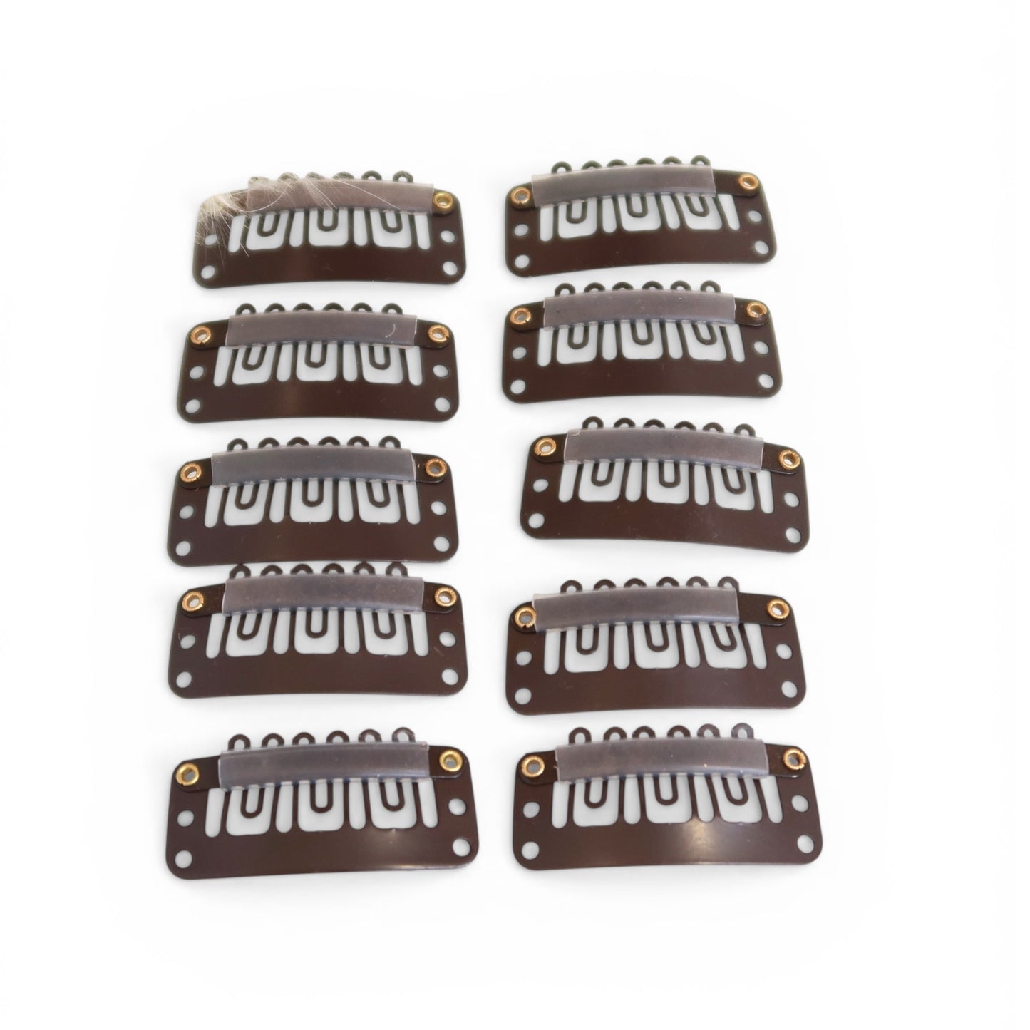 Clip-in Extensions Klammern, 10 Stück pro Packung