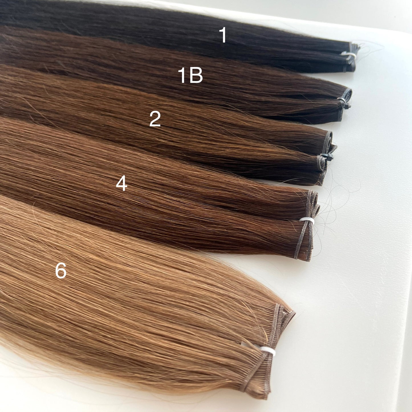 Clip-In Extensions 60cm | 100 g | 7-teiliges Set | slawisch Echthaar