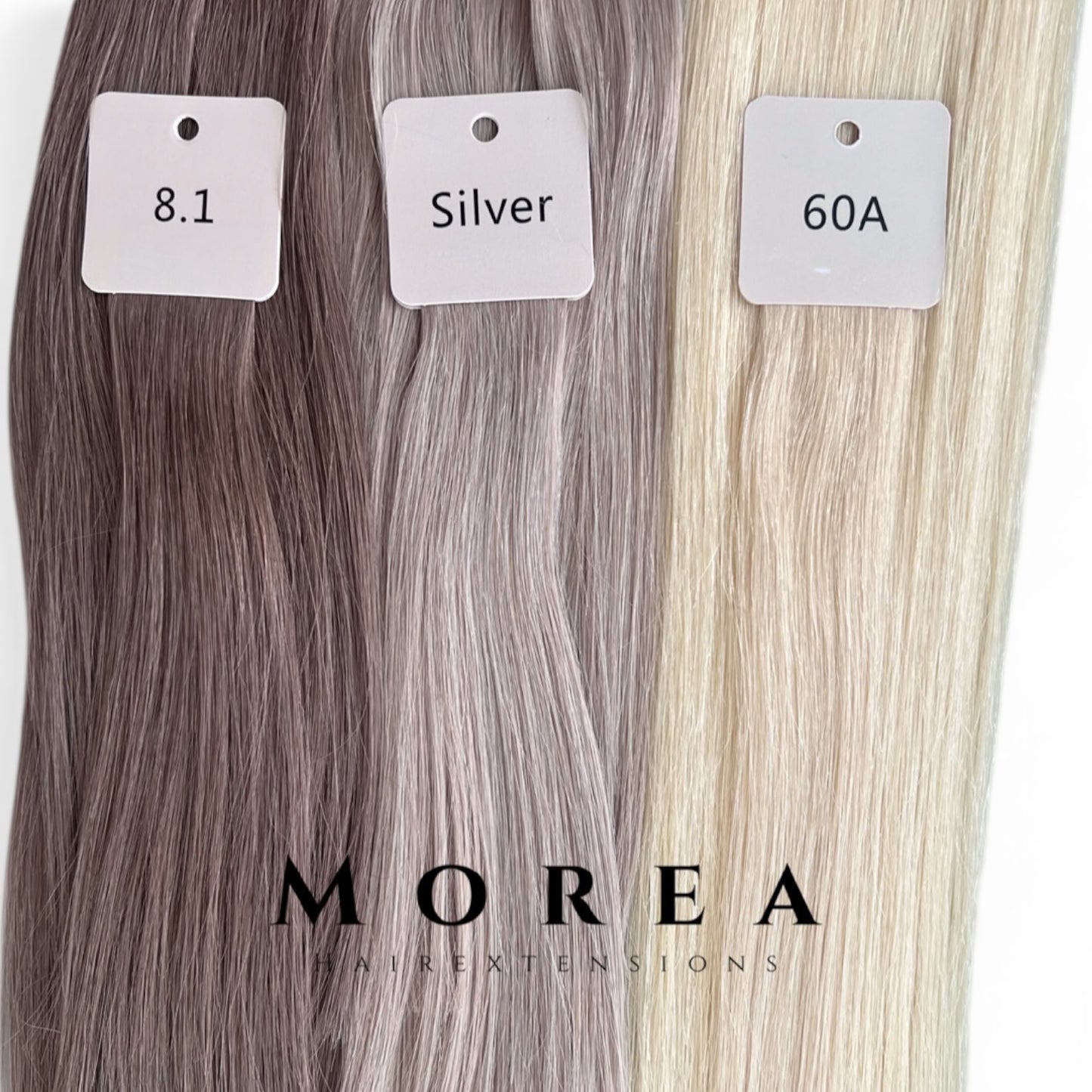 Farbmuster für Extensions – Slawisches Echthaar