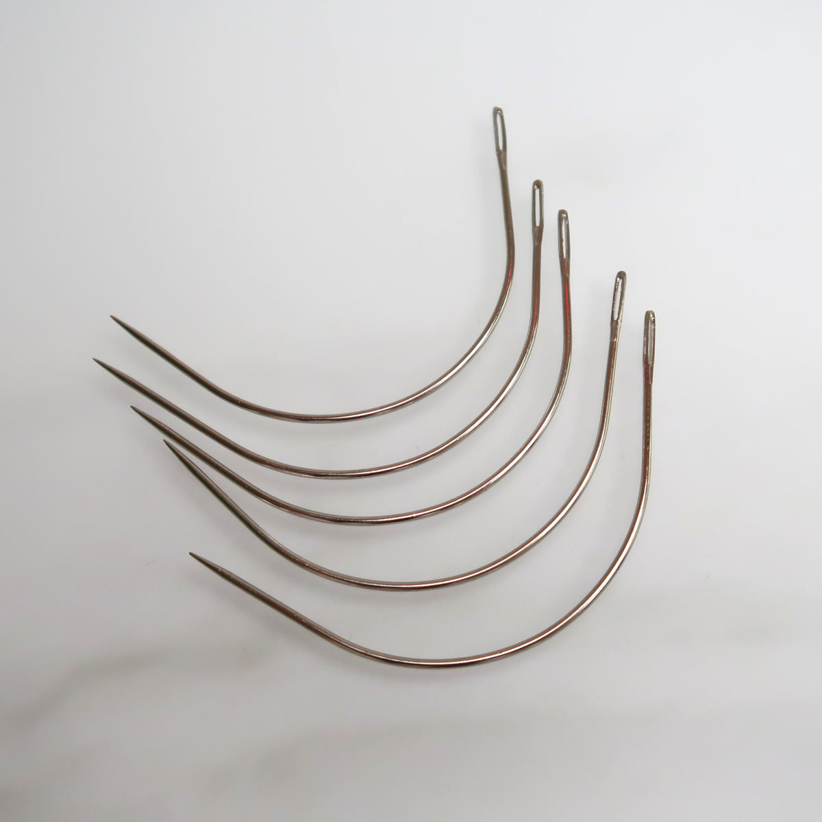 Grosse Weft-Nadeln für die Verarbeitung von Genius Wefts, 5er-Pack, ca. 8 cm
