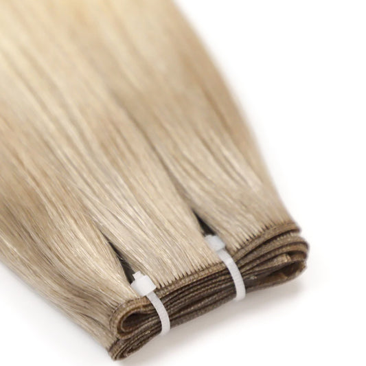 Genius Wefts Farbe B9.1/60A | 70cm | 100 g | Slawisches Echthaar